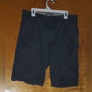 Men's Denizen from Levis Dark Gray Cargo Shorts Size 30